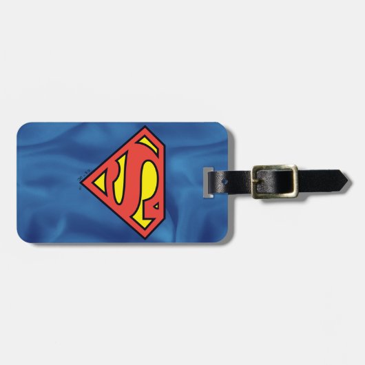 Superman S-Shield | Klassieke Logo Bagagelabel (Voorkant horizontaal)