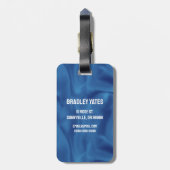 Superman S-Shield | Klassieke Logo Bagagelabel (Achterkant verticaal)