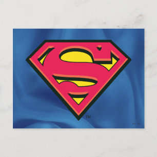 Superman S-Shield   Klassieke Logo Briefkaart