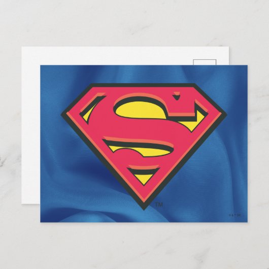 Superman S-Shield | Klassieke Logo Briefkaart (Voorkant / Achterkant)