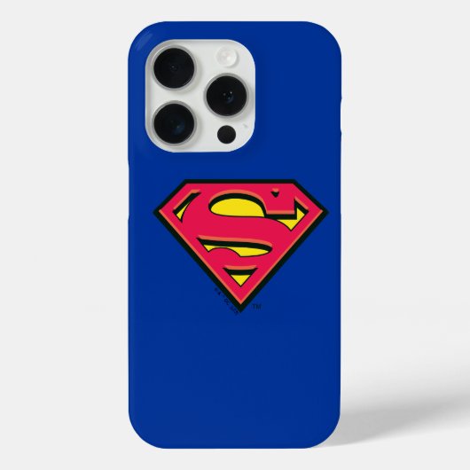 Superman S-Shield | Klassieke Logo Case-Mate iPhone Case (Achterkant)