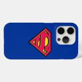 Superman S-Shield | Klassieke Logo Case-Mate iPhone Case (Achterkant (horizontaal))