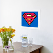 Superman S-Shield | Klassieke Logo Folie Afdrukken (Laag (Keuken))