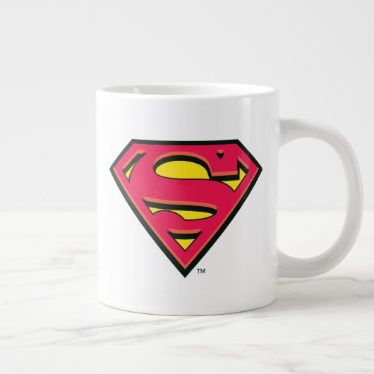 Superman S-Shield| Klassieke Logo Grote Koffiekop (Rechts)