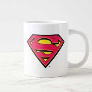 Superman S-Shield  Klassieke Logo Grote Koffiekop