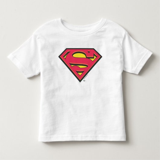 Superman S-Shield | Klassieke Logo Kinder Shirts (Voorkant)