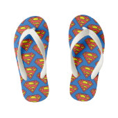 Superman S-Shield | Klassieke Logo Kinder Teenslippers (Voetbed)