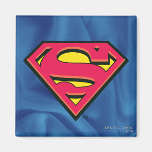 Superman S-Shield  Klassieke Logo Magneet