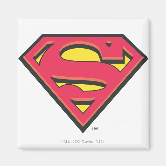 Superman S-Shield | Klassieke Logo Magneet (Voorkant)