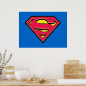 Superman S-Shield | Klassieke Logo Poster (Keuken)