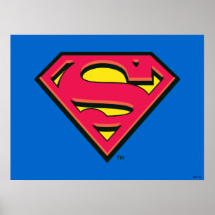 Superman S-Shield   Klassieke Logo Poster