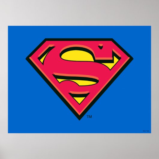 Superman S-Shield | Klassieke Logo Poster (Voorkant)