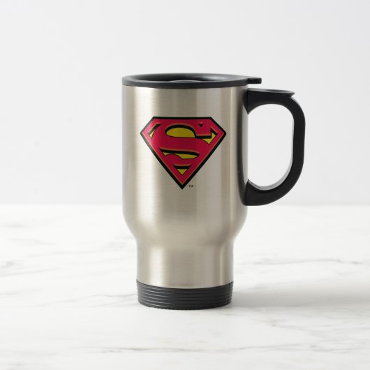Superman S-Shield| Klassieke Logo Reisbeker (Rechts)