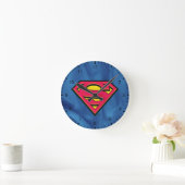 Superman S-Shield | Klassieke Logo Ronde Klok (Huis)