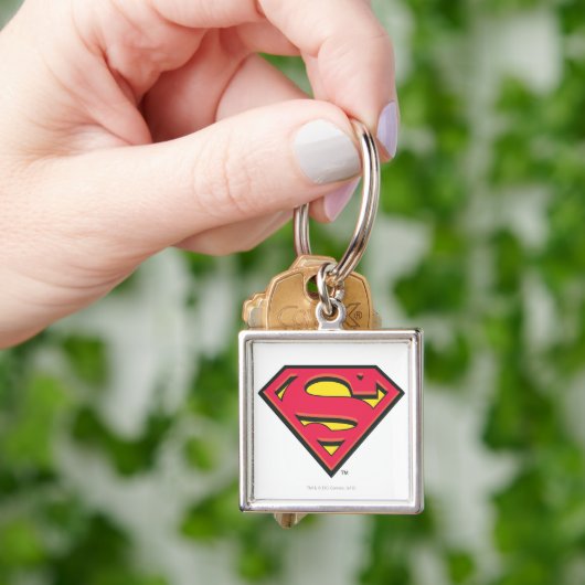 Superman S-Shield | Klassieke Logo Sleutelhanger (Hand)