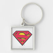 Superman S-Shield | Klassieke Logo Sleutelhanger (Voorkant)