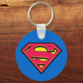 Superman S-Shield | Klassieke Logo Sleutelhanger (Achterkant)
