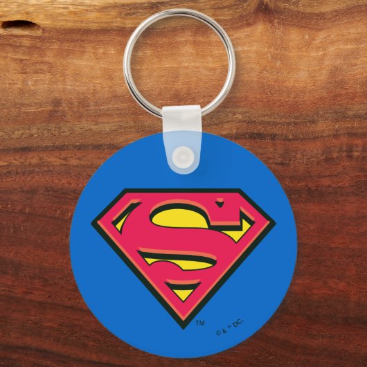 Superman S-Shield | Klassieke Logo Sleutelhanger (Voorkant)