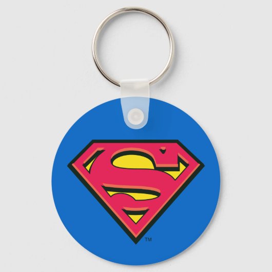 Superman S-Shield | Klassieke Logo Sleutelhanger (Achterkant)