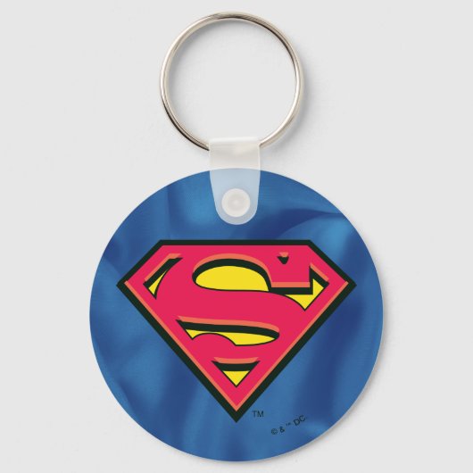 Superman S-Shield | Klassieke Logo Sleutelhanger (Voorkant)