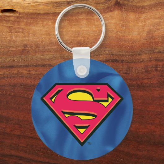 Superman S-Shield | Klassieke Logo Sleutelhanger (Achterkant)