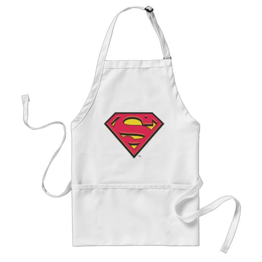 Superman S-Shield | Klassieke Logo Standaard Schort (Voorkant)
