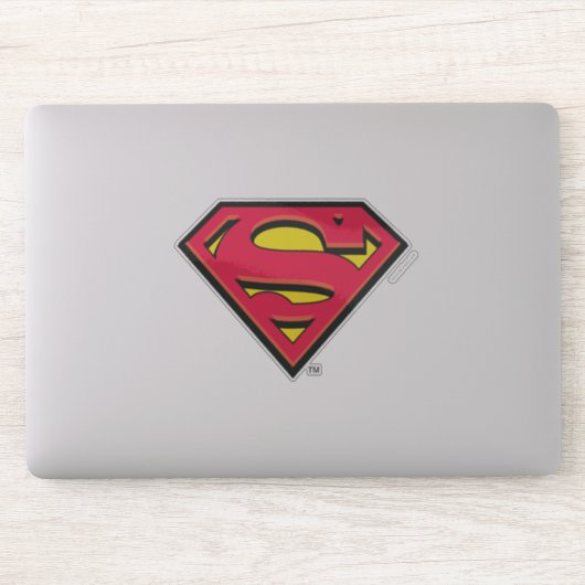 Superman S-Shield | Klassieke Logo Sticker (Computer)