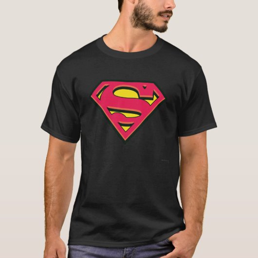 Superman S-Shield| Klassieke Logo T-shirt (Voorkant)