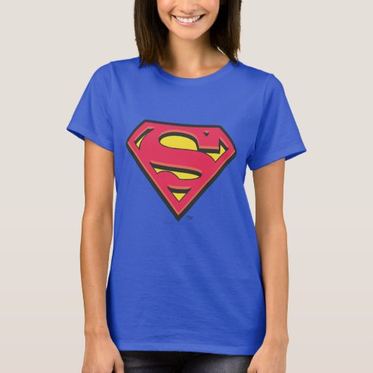 Superman S-Shield | Klassieke Logo T-shirt (Voorkant)