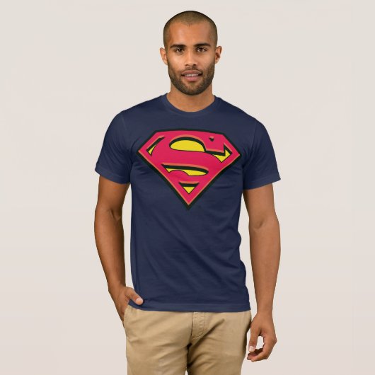 Superman S-Shield | Klassieke Logo T-shirt (Voorkant volledig)