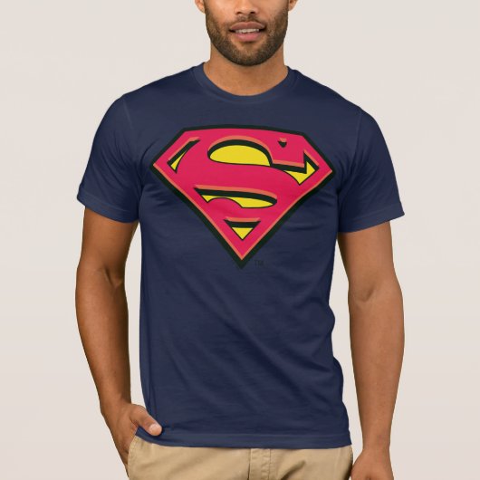 Superman S-Shield | Klassieke Logo T-shirt (Voorkant)