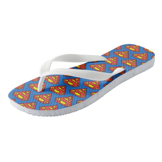 Superman S-Shield | Klassieke Logo Teenslippers (Schuin)