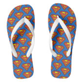 Superman S-Shield | Klassieke Logo Teenslippers (Voetbed)