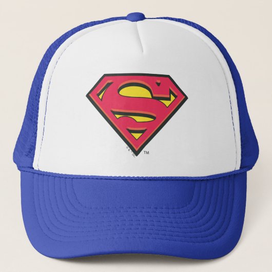 Superman S-Shield | Klassieke Logo Trucker Pet (Voorkant)