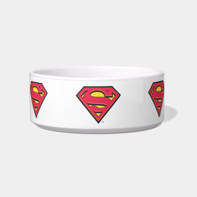 Superman S-Shield | Klassieke Logo Voerbakje (Links)