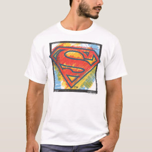 Superman S-Shield Kleur Logo T-shirt