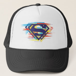 Superman S-Shield   Kleurrijke Logo Trucker Pet