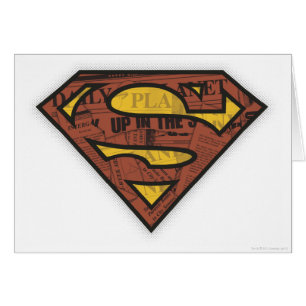 Superman S-Shield   Krantenpapier Logo
