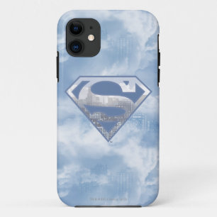 Superman S-Shield Light Blue City Logo Case-Mate iPhone Case