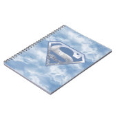 Superman S-Shield | Light Blue City Logo Notitieboek (Linkerzijde)