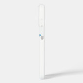 Superman S-Shield | Logo blauwe omtrek Case-Mate iPhone Case (Achterkant / Links)