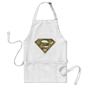 Superman S-Shield  Logo Camouflage Standaard Schort