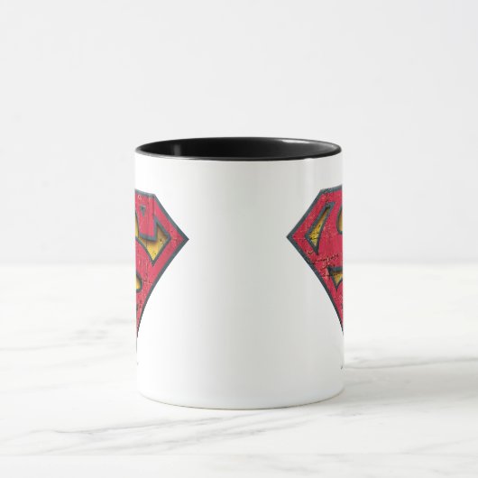 Superman S-Shield | Logo in nood Mok (Midden)