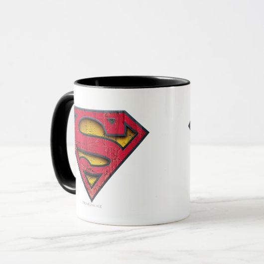 Superman S-Shield | Logo in nood Mok (Voorkant links)