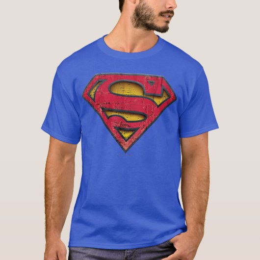 Superman S-Shield | Logo in nood T-shirt (Voorkant)