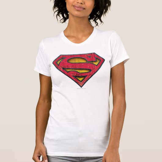 Superman S-Shield | Logo in nood T-shirt (Voorkant)