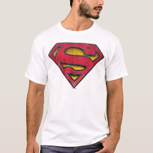 Superman S-Shield | Logo in nood T-shirt (Voorkant)