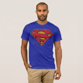 Superman S-Shield | Logo in nood T-shirt (Voorkant volledig)