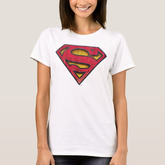 Superman S-Shield | Logo in nood T-shirt (Voorkant)