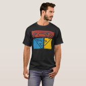 Superman S-Shield | Logo met rood blauw geel blok T-shirt (Voorkant volledig)